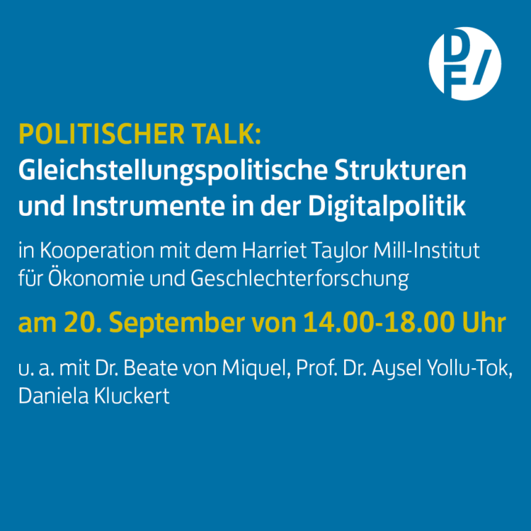 Poltik Talk Digitalpolitik